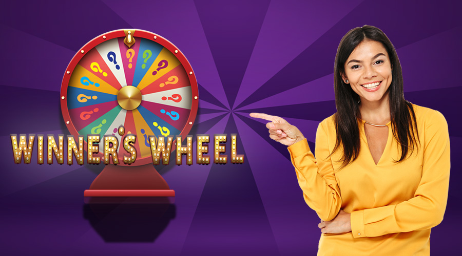 Winners Wheel Kiosk Game